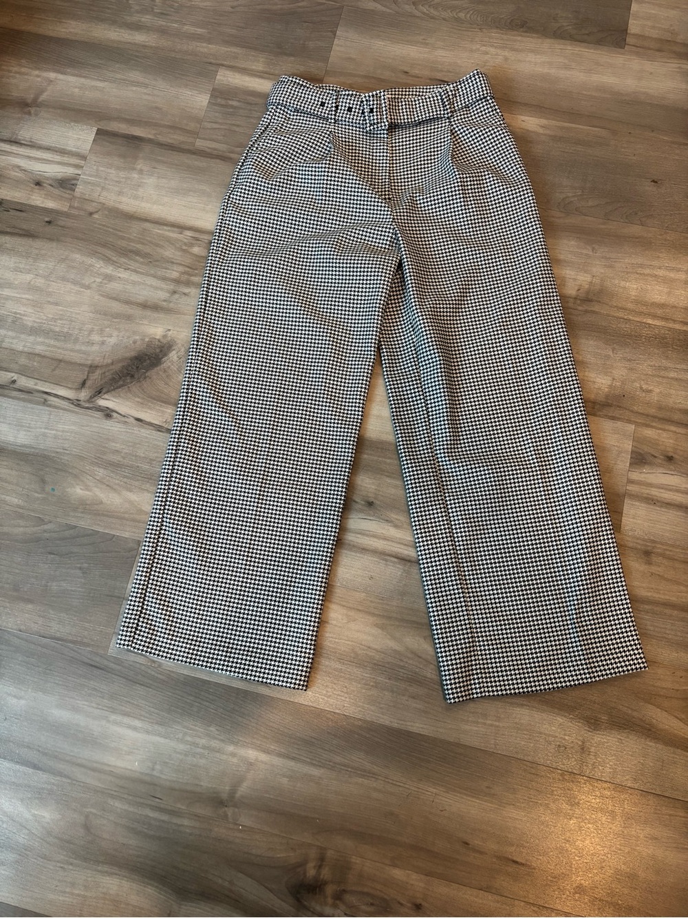 Loft houndstooth trousers size 6